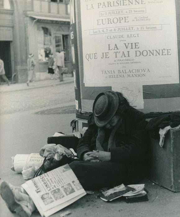 La vie que je t’ai donnée 1954 photo photographie vintage humour noir Pirandello
