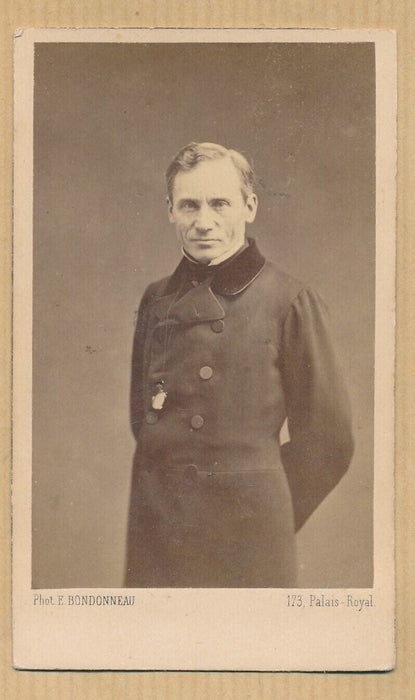 comédien François Joseph Pierre REGNIER  photographie cdv Bondonneau