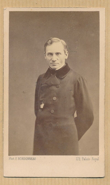 comédien François Joseph Pierre REGNIER  photographie cdv Bondonneau