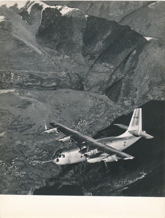Jean Dieuzaide Yan 2 photos aérienne avion armée air photographie montagne