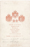 Marguerite de Savoie princesse reine albumine photo photographie Italie Humbert