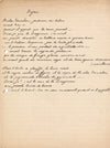 Littérature Jean Cayrol lettre autographe signée ET 3 poèmes autographes