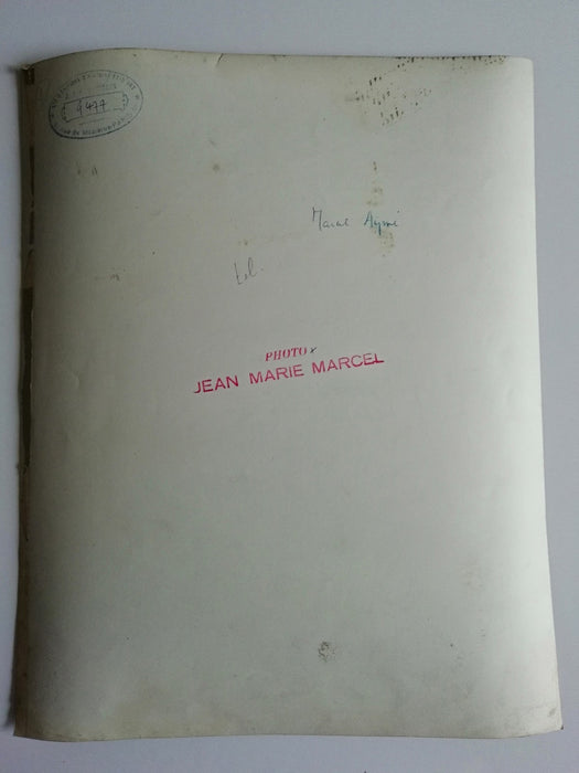 photo Marcel Aymé (1902-1967), écrivain tirage argentique vintage Marcel