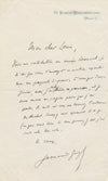 Fernand GREGH ensembe 8 lettres autographes Mony-Sabin Aubert Hébertot Donnay