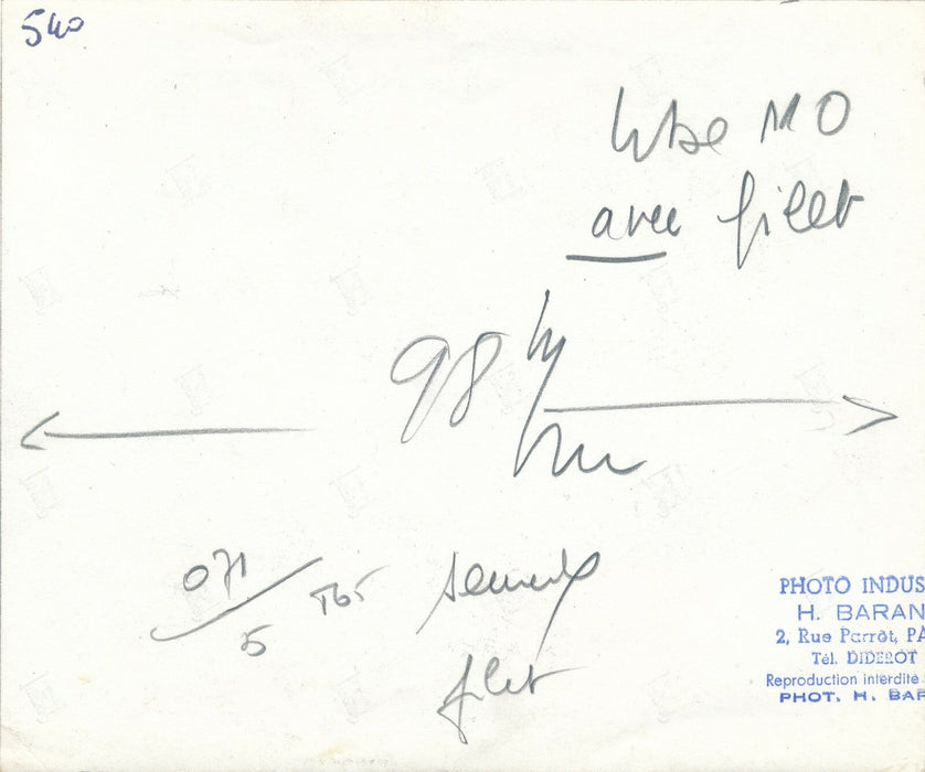 Écluse par H. Baranger tirage argentique architecture photographie photo