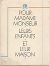 Publicité Maison Blanc Opéra attr. Albin Guillot 4 héliogravures v. 1930