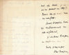 Bibliophilie erudit Germain Bapst lettre autographe signée danseuse ballet
