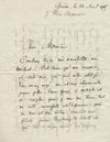 Maurice KUFFERATH violoncelliste La Monnaie Bruxelles lettre autographe signée