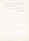 peintre Paul Collomb Correspondance 9 lettres lot ET lithographie signée