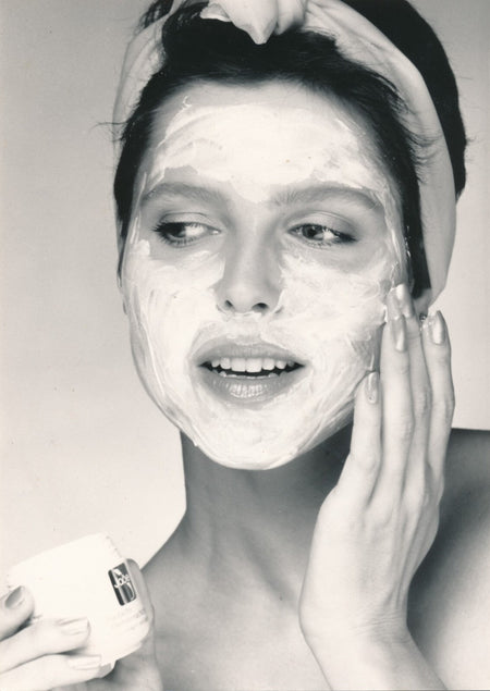 Publicité crème du visage photo photographie époque argentique