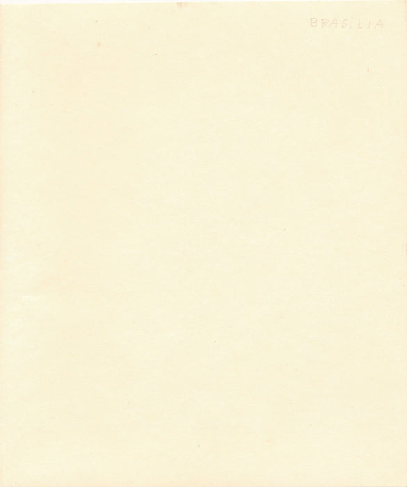 architecture photo Brasilia vers 1960 Tirage argentique photographie époque