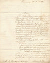 Edition Philippe-Alexandre LE BRUN DE CHARMETTES 2 lettres autographes signées
