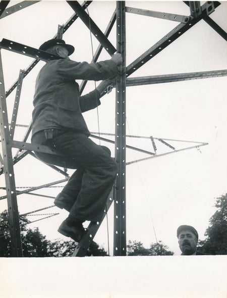 structure métallique construction ouvrier photo photographie ciel