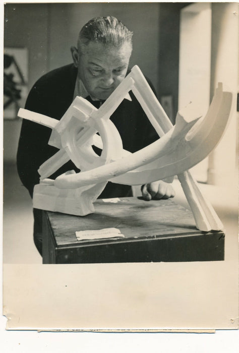 Œuvre Jeanne KOSNICK-KLOSS Salon des Réalités Nouvelles 1953 photo photographie