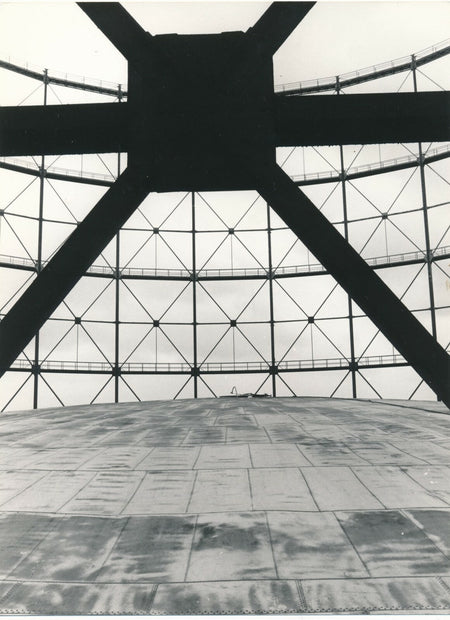 gaz gazomètre Plaine Saint Denis photo photographie époque Jean MISSIO industrie