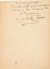 Lot Juliette ADAM écrivaine féministe 3 documents autographes et carte visite