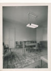 Luminaire et intérieur salon  Art déco photo photographie Borremans v. 1930