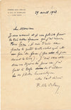 écrivain Mac Orlan 2 lettres autographes signées 1 carte Willemetz Taponier Bofa