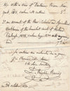 Théophile BARROIS bibliographie anglaise prison 2 lettres autographes signées
