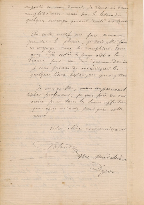 29 lettres élèves adressées à Joanni d Arsac éducation enseigant écrivain