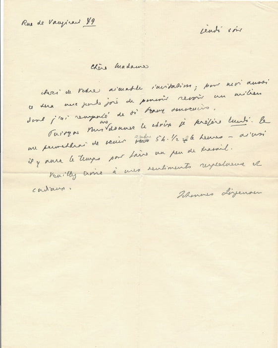 Religion Johannes JOERGENSEN danois 3 lettres autographes signées du Buit 