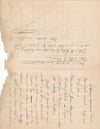 Musique Gustave Charpentier lettre autographe signée Fugère Riddez Vie du Poète