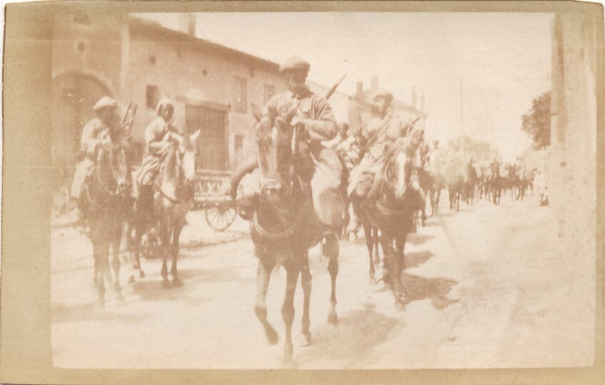 Flin Meurthe Moselle Guerre 1914 militaria spahis 7 photo photographies époque