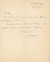 14 lettres correspondance Pierre d EXIDEUIL à J. Lassaigne Rops Abraham