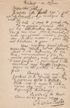 littérature Charles FUSTER à Henry Meriot poésie X 3 lettres autographes signées