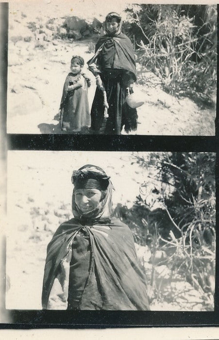 ALGÉRIE L'AURÈS BENJAMIN SARRAILLON Voyage à Rouffi photos négatifs dessins