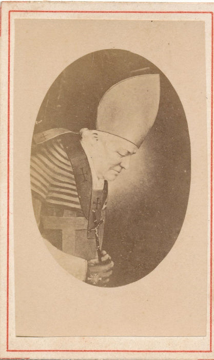 Religion Monseigneur Flachard abbé Flachard carte de visite cdv photo