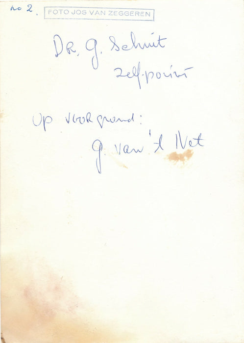 GERRIT VAN 'T NET photo photographie années 1950 peintre hollandais Zeggeren
