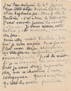 Émile BERNARD très belle lettre autographe signée amitié guerre religion