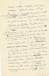 Charles Saunier critique d’art La Typographie et les femmes manuscrit signé