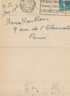 Antoine BOURDELLE lettre autographe signée Hiérarchie du cocuage Charles Fourier