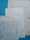 Noblesse GRANCEY Eugénie Cordoüe Mandat 2 lettres à Zoé BIENVILLE DENTERGHEM