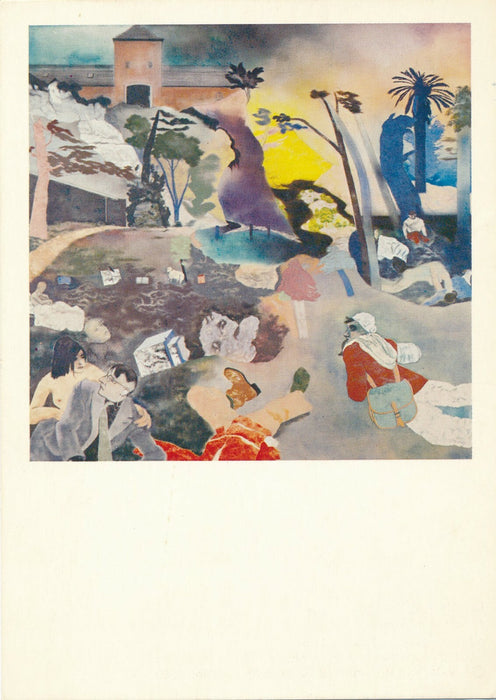 Ronald B. KITAJ carte postale autographe signée en anglais 