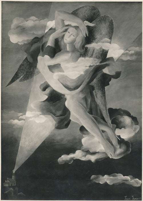 Jean JANIN peintre suisse 5 photo photographie v. 1928 Vaux 1 décicacée signée