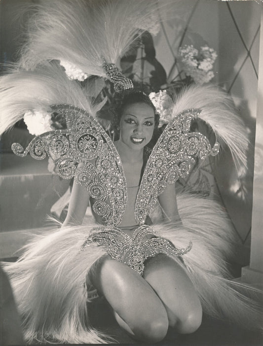 Joséphine Baker portrait photo photographie attribution Roger Parry