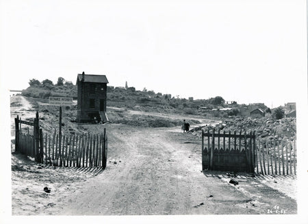 Clamart 1955 photographie argentique postérieur terrain vague urbanisation ville