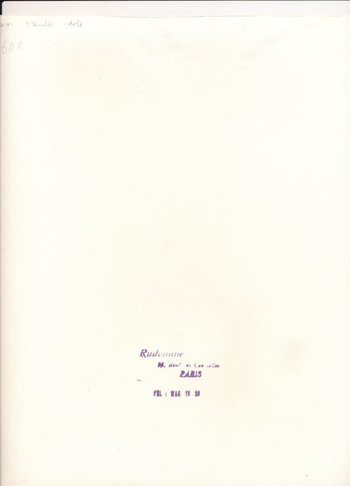 Éternelle idole sculpture Auguste Rodin Albert Rudomine photo photographie époqu