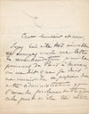 Madame Pasca comédienne 3 lettres autographes signées