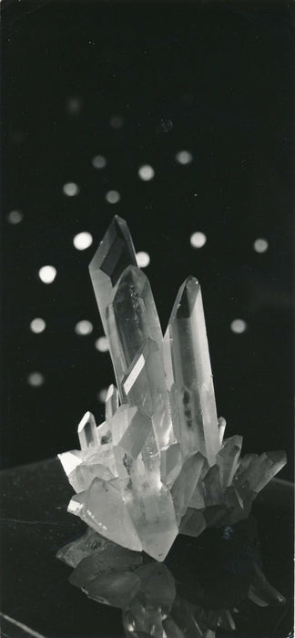 cristaux tirage argentique époque années 1960 pierre roche photographie