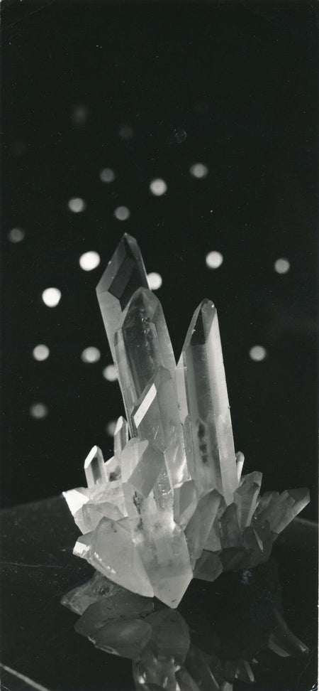 cristaux tirage argentique époque années 1960 pierre roche photographie