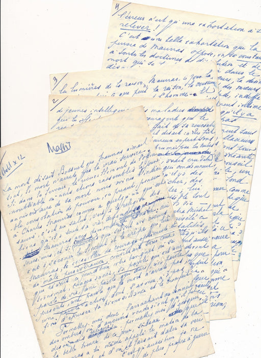 Henri MASSIS bel ensemble lettre manuscrit Maurras ET photo signée autographe
