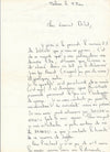 Revue SUCCION 7/8 1975 et lettre et manuscrit adressée à Laurent Debut