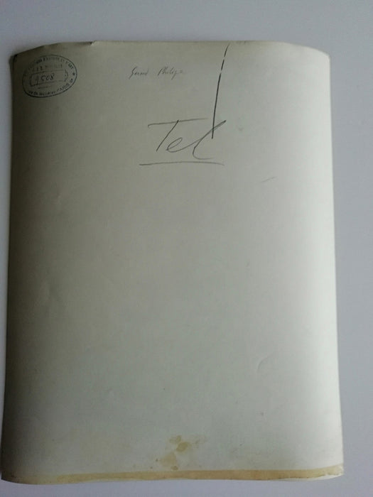 photo Gérard Philippe (1922-1959), acteur tirage argentique vintage Marcel