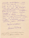 E. LE BLANT lettre autographe signée découvertes Gautier Villefosse archéologie