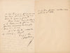 Ernest FEYDEAU père de Georges 5 lettres autographes signées dont lectrice