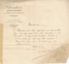 Paul CHOUDENS fils Antoine éditeur de musique Paris 7 lettres Bizet Don Procapio